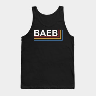 baeb logo light Tank Top